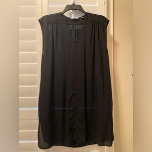 GAP Athleta V-neck Resort Cover Up XXS Black Pocket‎ Lightweight